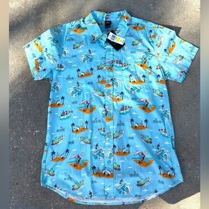 Nightmare Before Christmas Hawaiian Shirt — NWT Medium